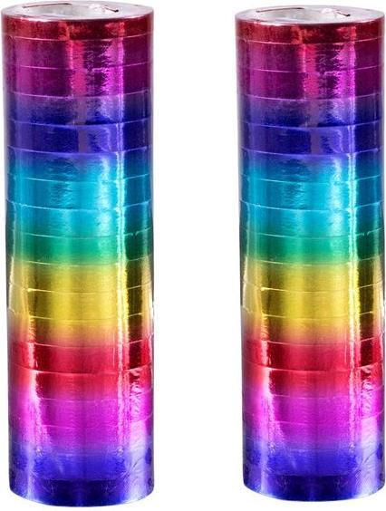 Produktbild Boland 2 Luftschlangen Regenbogen Farbverlauf 4m
