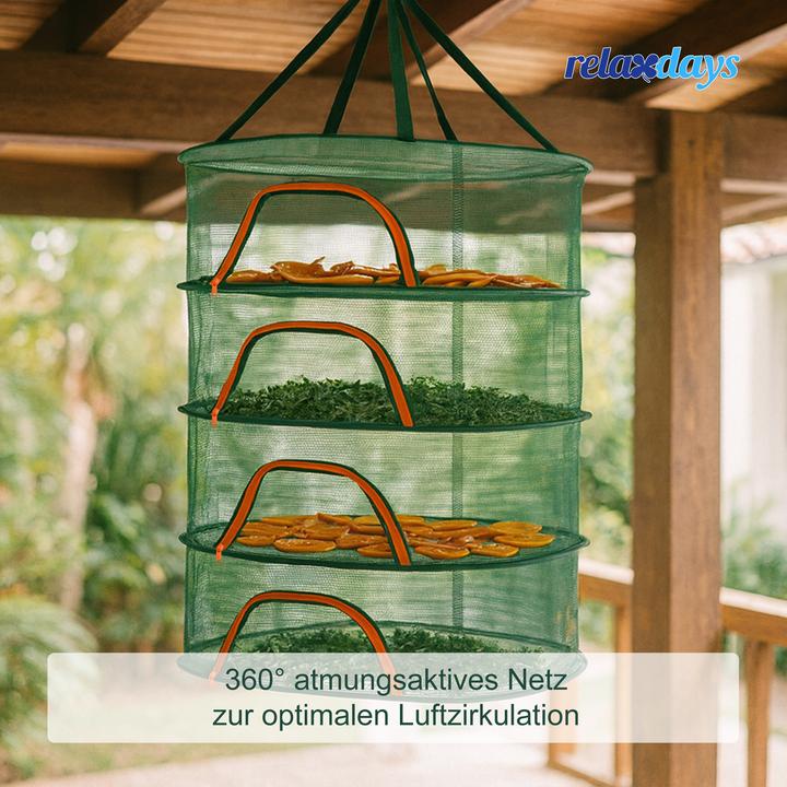 Actual product image Relaxdays Faltbares Trockennetz Oval