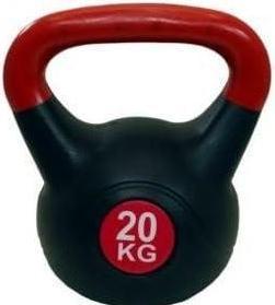 NoName Kettlebell HANTEL KETTLEBELL VINYL GEWICHT 20 KG (1 x 20 kg)
