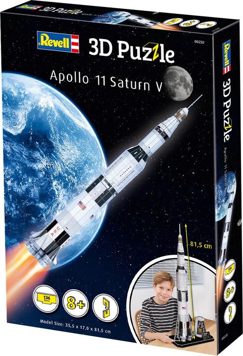 Actual product image Revell Apollo 11 Saturn V (136 pieces)
