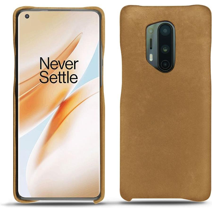 Thumbnail - Noreve Lederschutzhülle (OnePlus 8 Pro), Smartphone Hülle, Braun
