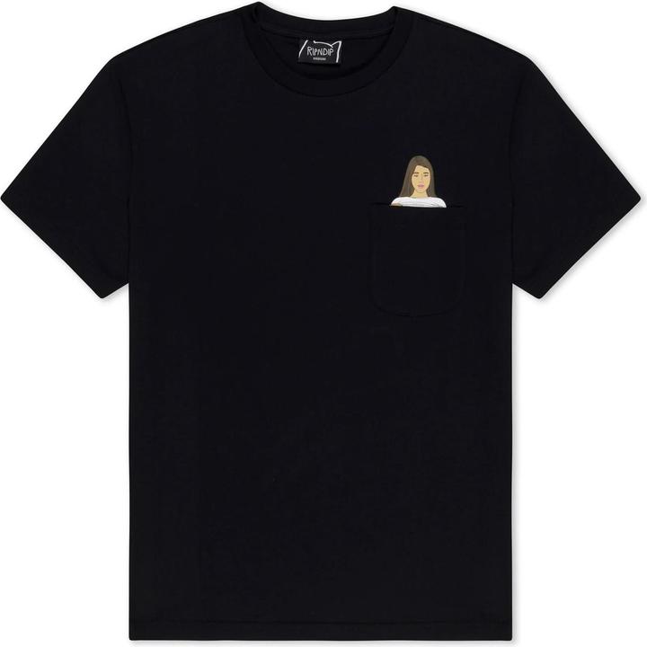 Produktbild RipnDip Flashing Kittys Pocket T-Shirt (M)