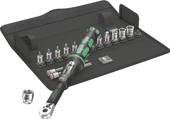 Produktbild Wera Bicycle Set Torque 1 (1/4", 2.50 - 25 Nm)