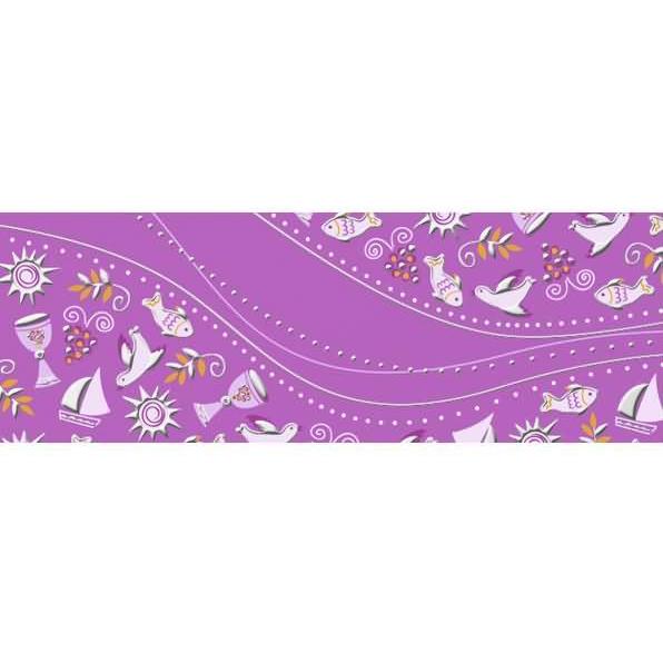 Ursus, Bastelpapier, Transparentpapier Glory Brombeer 115g/qm A4 VE=5 Blatt Motiv 03 (115 g/m², 5 x)