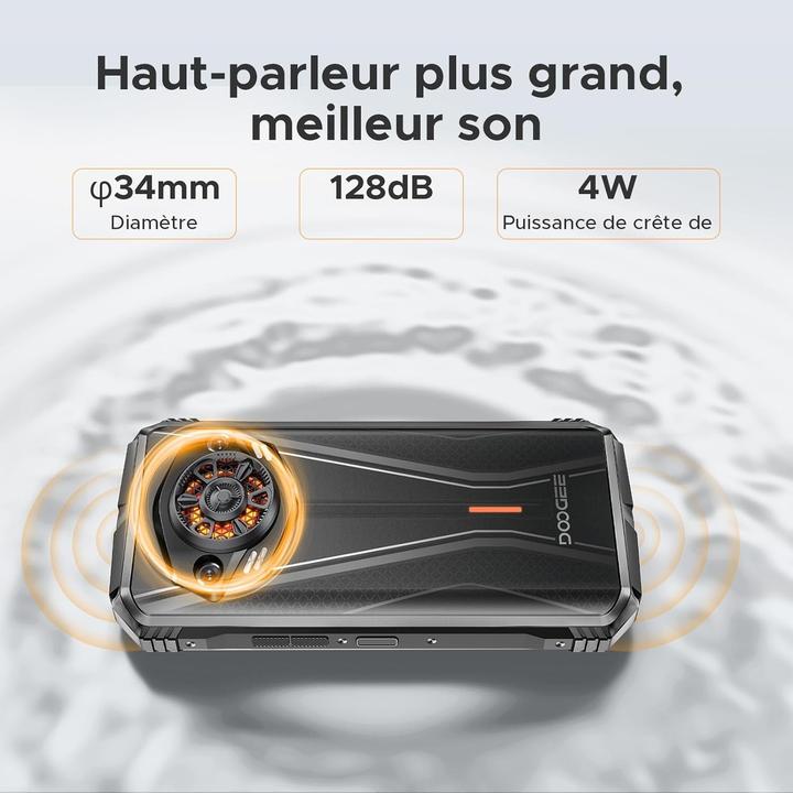 Produktbild Doogee S Punk Pro (512 GB, Silber, 6.60", Dual SIM, 4G)