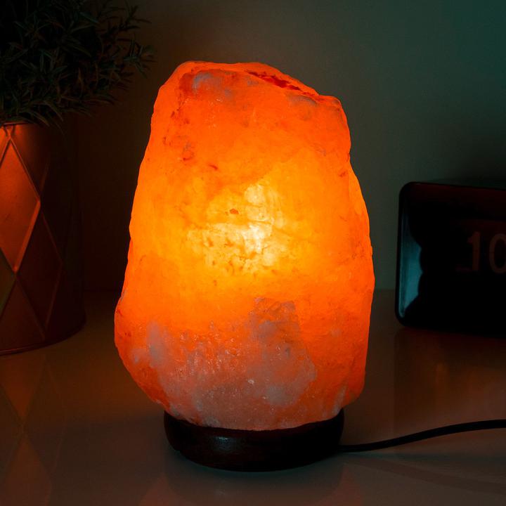 Actual product image Mikamax Himalayan salt lamp