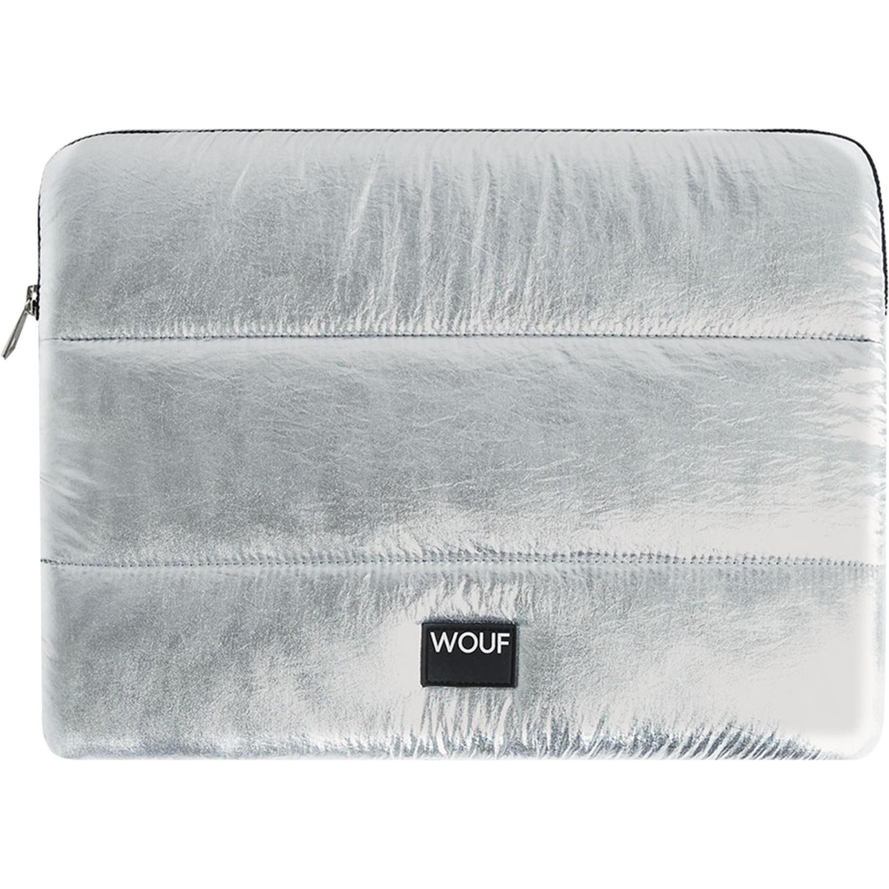 Wouf Glossy (13"), Notebooktasche, Silber