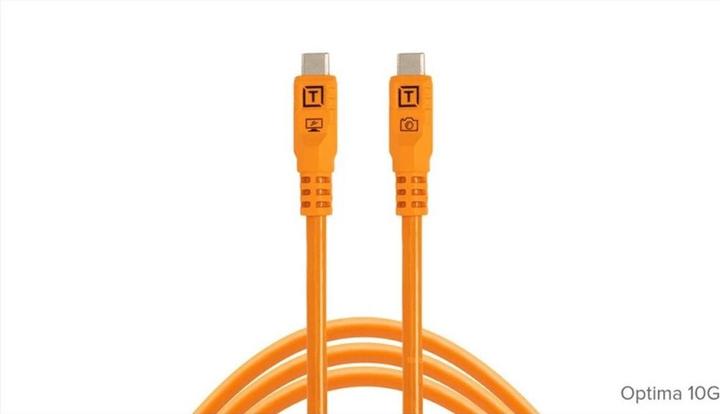 Image du produit Tether Tools TetherPro USB-C Optima 10G gerade orange 3m (3 m, USB 3.2 Gen 2)
