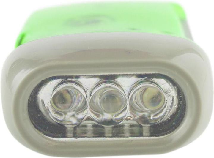 Actual product image JTI Hand-operated LED torch - Green
