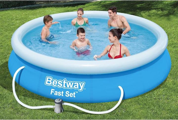 Actual product image Bestway Fast Set Inflatable Pool Set Ro und 3.66 m x 76 cm (366 x 76 cm)