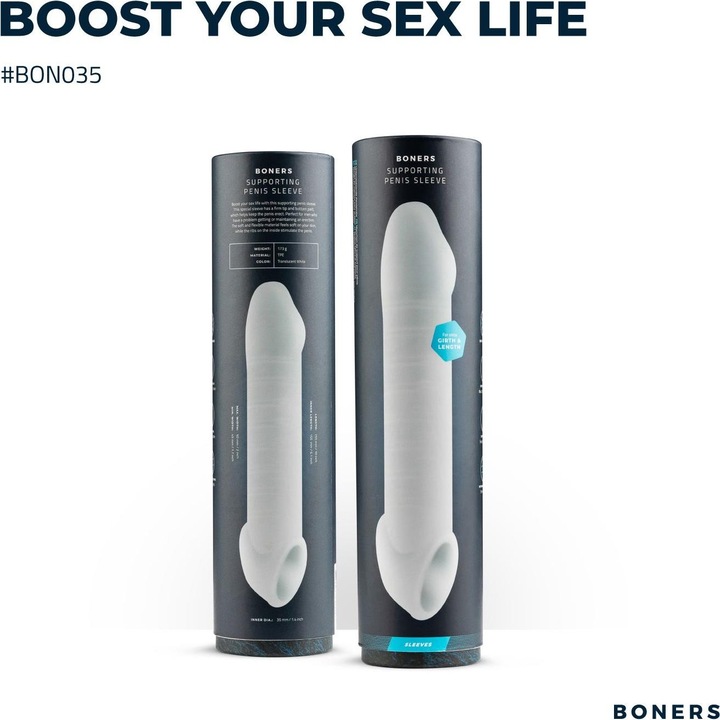 Actual product image Boners supporting sleeve