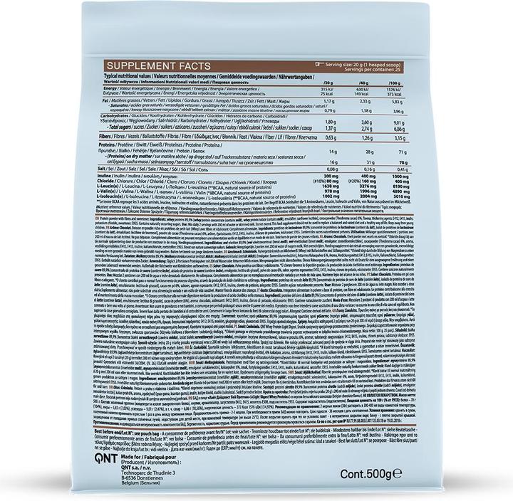 Nährwerte und Zutaten QNT Light Digest Whey (Schokolade, 1 Stk., 500 g)