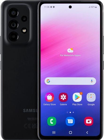 Produktbild Samsung Galaxy A53 5G Enterprise Edition (128 GB, Awesome Black, 6.50", Dual SIM, 64 Mpx, 5G)