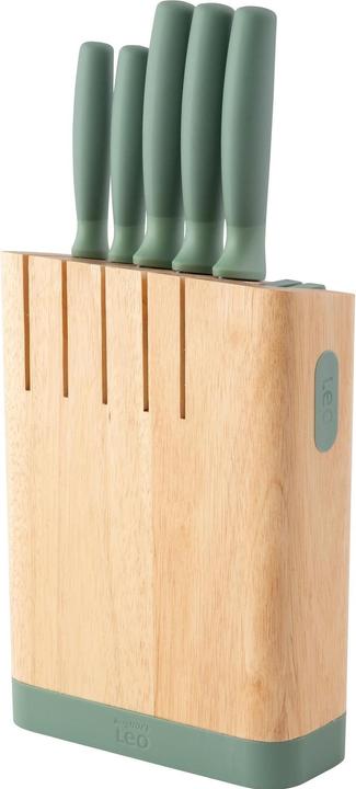Produktbild BergHoff Messerblock-Set mit Messer Leo Forest 6-teilig