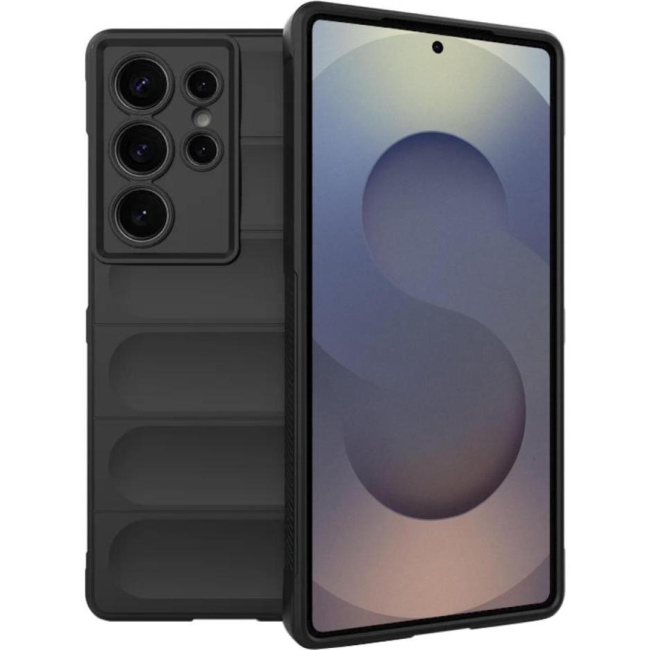 Screenguard CloudCase Samsung Galaxy S25 Ultra Hülle (Samsung Galaxy S25 Ultra), Smartphone Hülle, Schwarz