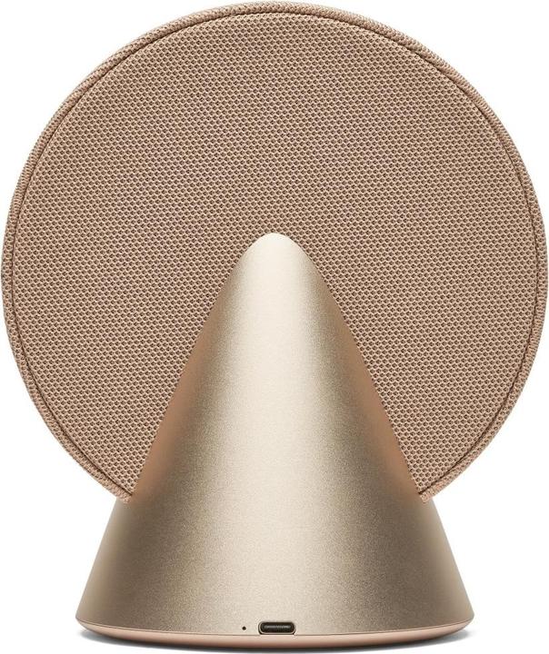 Lexon Bluetooth speaker Conic Aluminium gold (12 h)