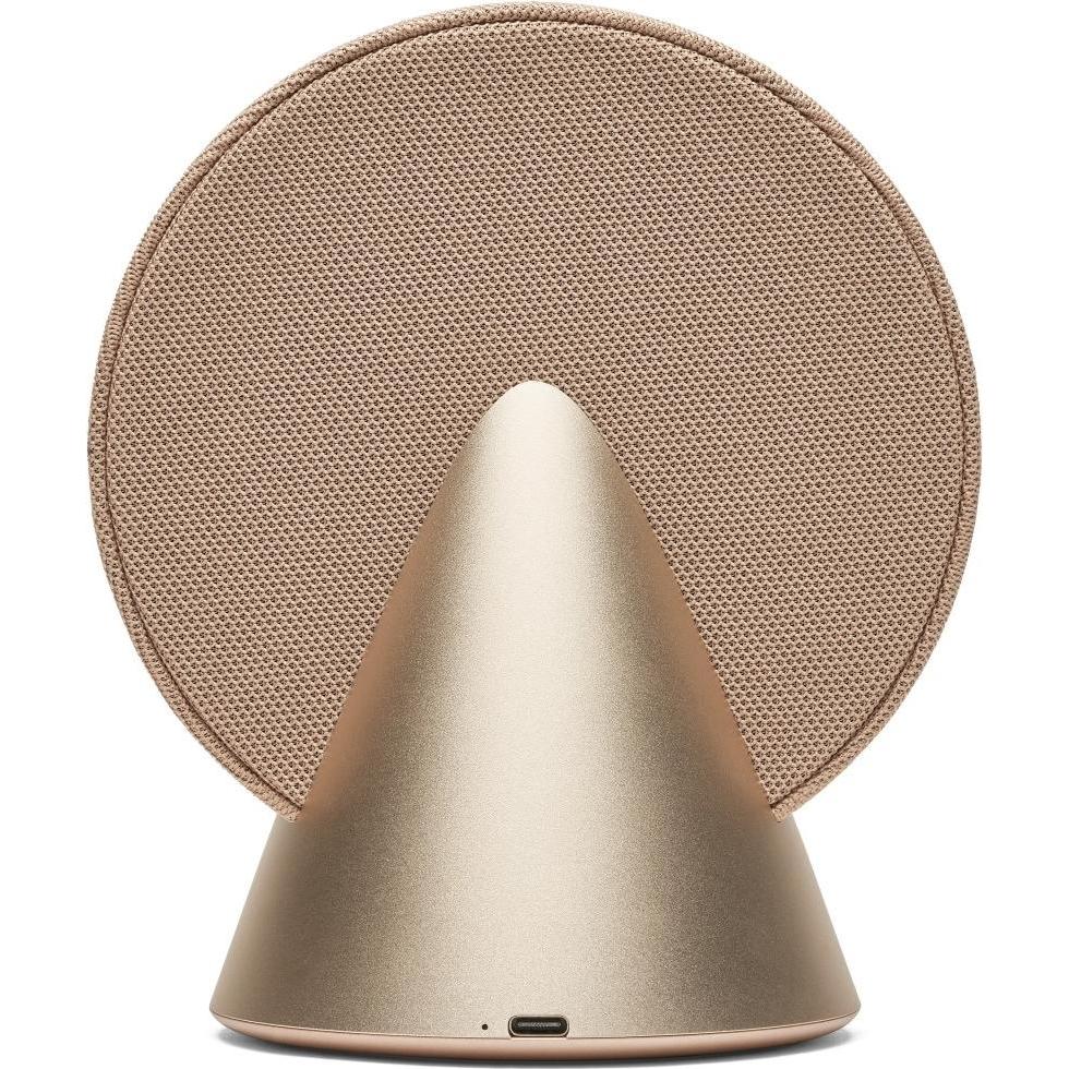 Lexon Bluetooth speaker Conic Aluminium gold (12 h), Altoparlante Bluetooth, Oro