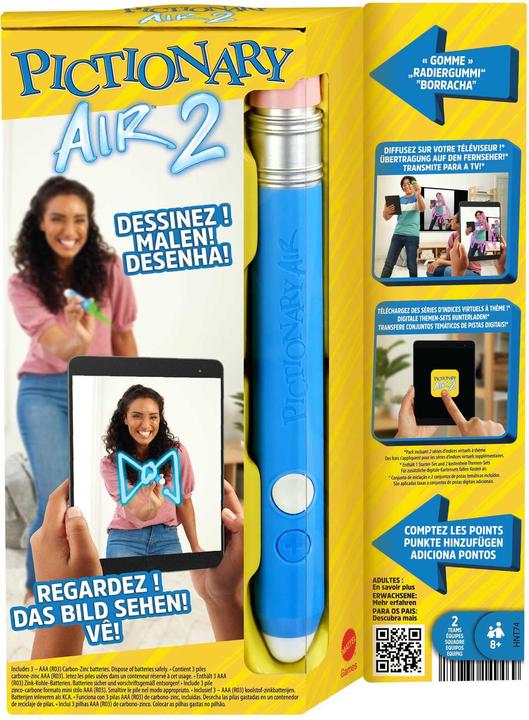 Actual product image Mattel Games Pictionary Air 2 (Multilingual)