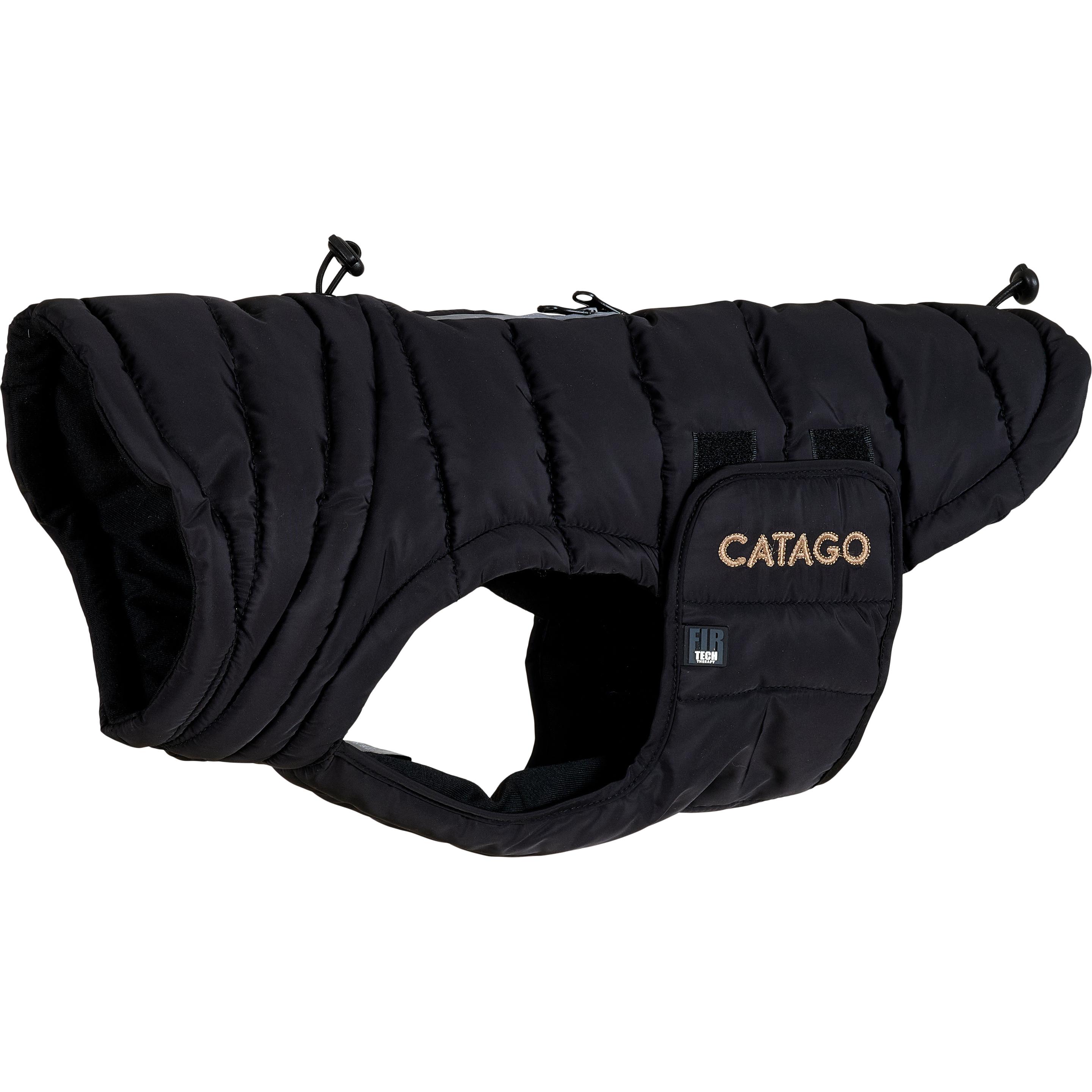 Meilleurs prix pour Catago FIR-Tech puffer hundedaekken Sort 60 cm (Manteau pour chien), Vêtements pour chien