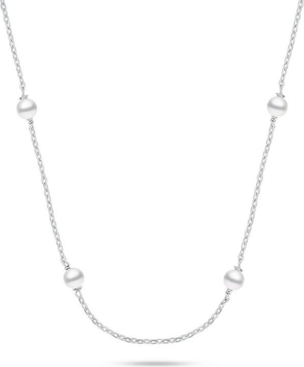 Produktbild Brilio Silver - Fine Silver Necklace with Majorica Pearls NCL141W (Silber)