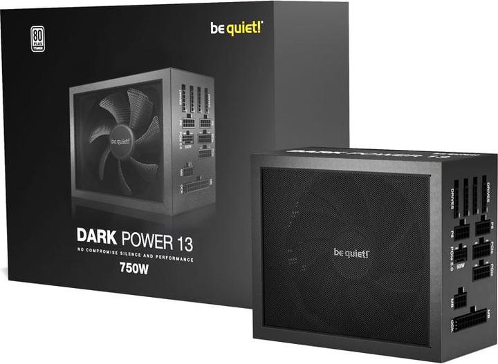 Productafbeelding be quiet! Voeding stil! Dark Power 13 750W Modular 80+ Titanium (750 W)