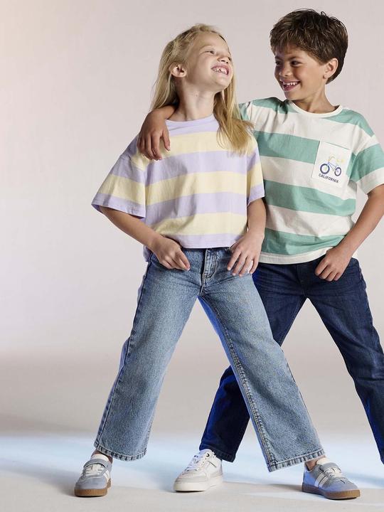 Actual product image Vertbaudet Mädchen Flare-Jeans, Hüftweite SLIM (98)