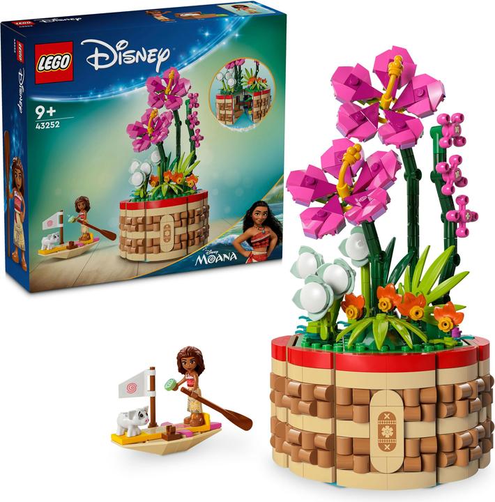 Image du produit LEGO Vaianas Blumentopf (43252, LEGO difficiles à trouver, LEGO Disney)