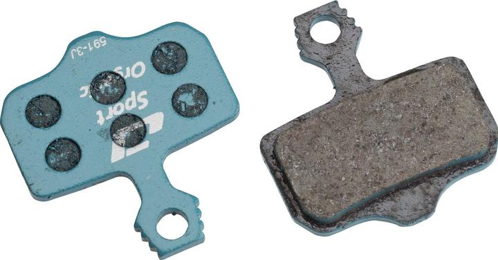 Jagwire Bremsbeläge Sport Organic Blau (SRAM, Avid, Organisch (Resin))