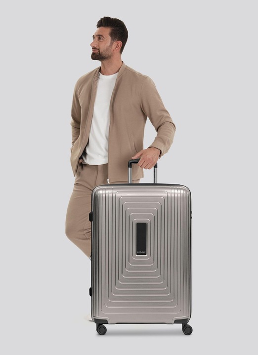 Actual product image Redolz Essentials 14 4-wheel trolley L 77 cm with stretch fold (123 l, XL (from 140l))