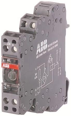 Actual product image ABB DIN Rail Mount Interface Relay, 24V ac/dc Coi