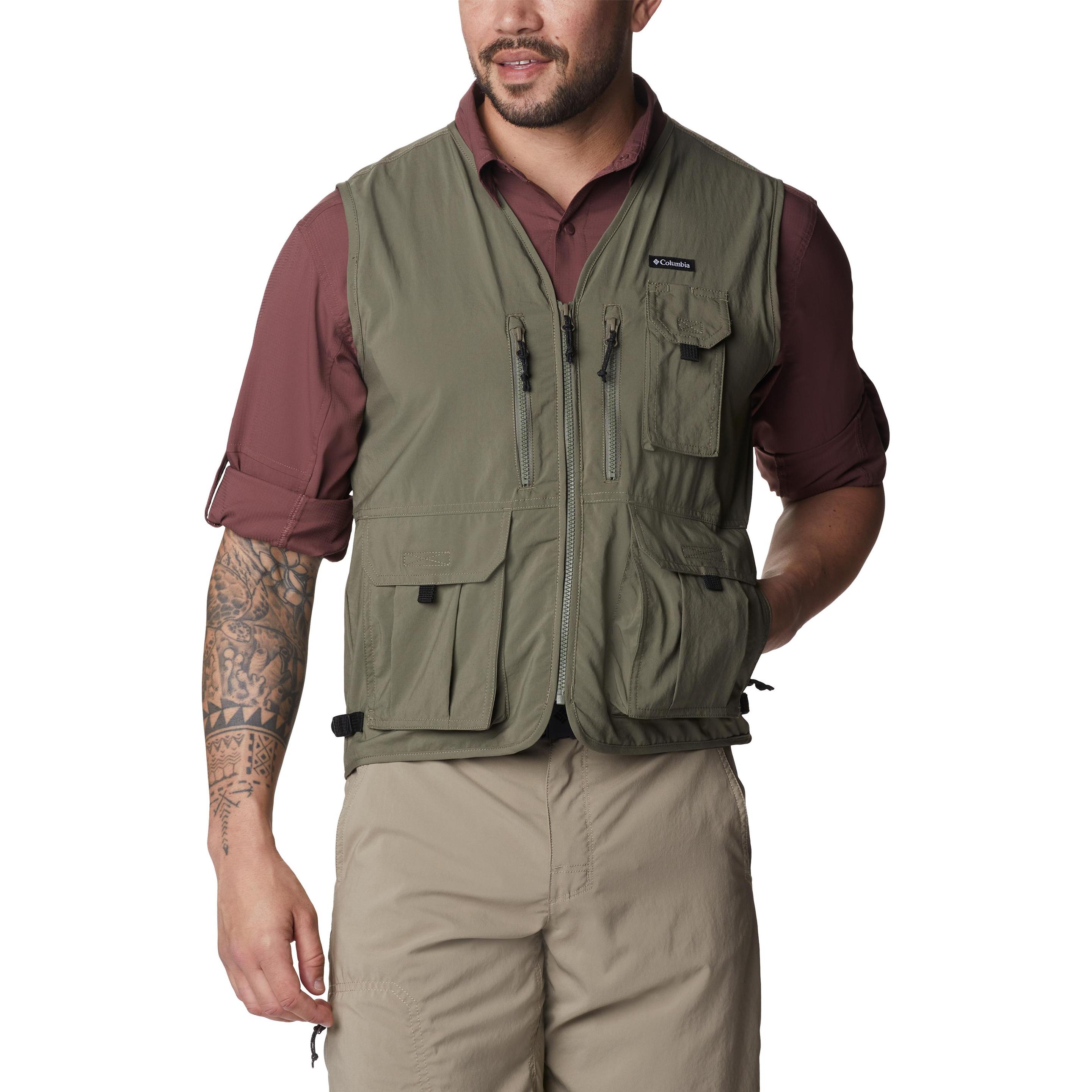 Columbia, Herren, Weste, Silver Ridge™ Utility Vest, Grün, (M)