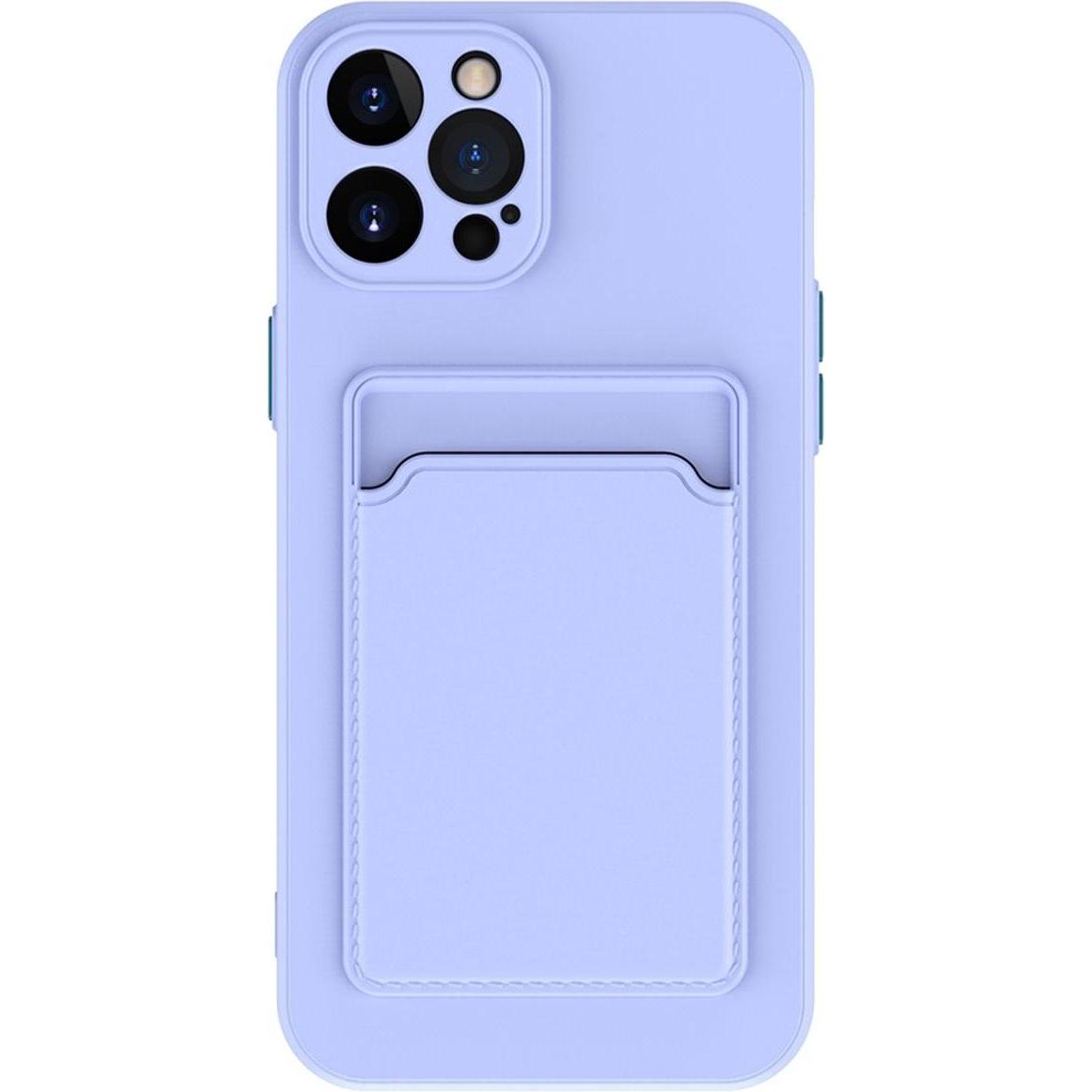 König Design Schutz Handy Hülle für Apple iPhone 15 Pro Case Cover Etuis Bumper Kartenfach (Apple iPhone 15 Pro), Smartp...