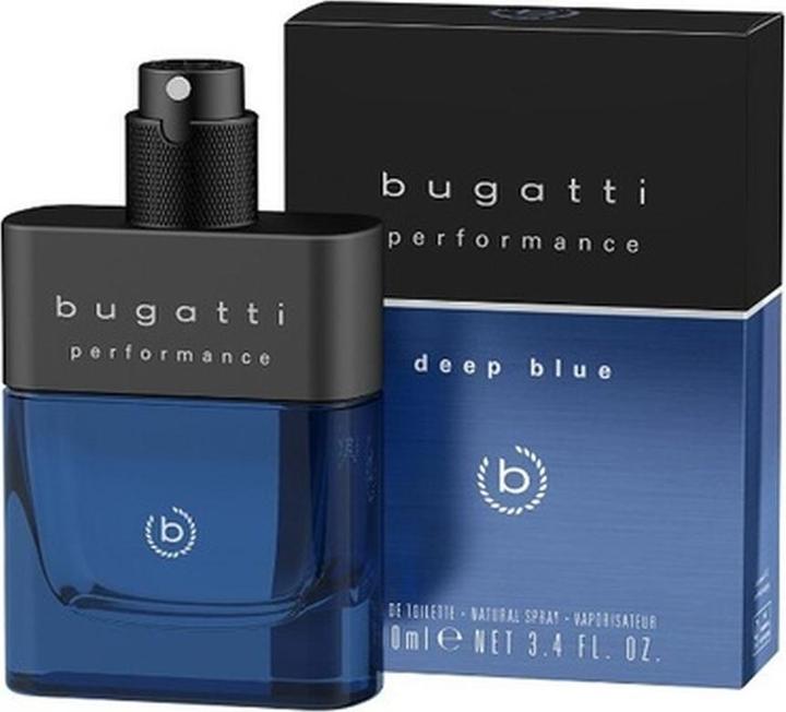 Actual product image Bugatti Performance Deep Blue Eau de Toilette Spr 100 ml (Eau de toilette, 100 ml)