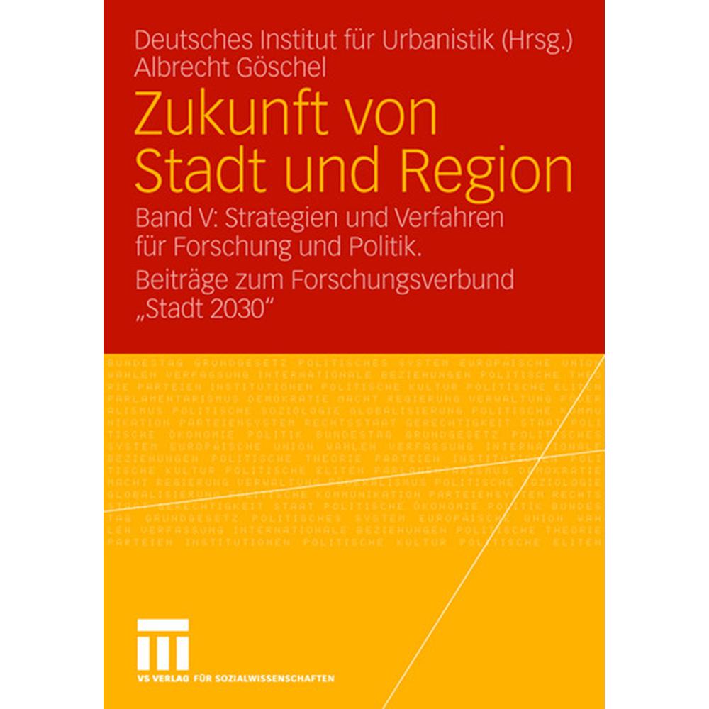 Strategien und Verfahren für Forschung und Politik, Fachbücher