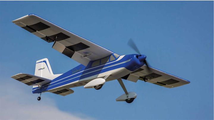 Produktbild E-Flite Valiant 1300mm Elektromotor Hochdecker BNF Basic inkl. AS3X und SAFE (Motorflugzeug)