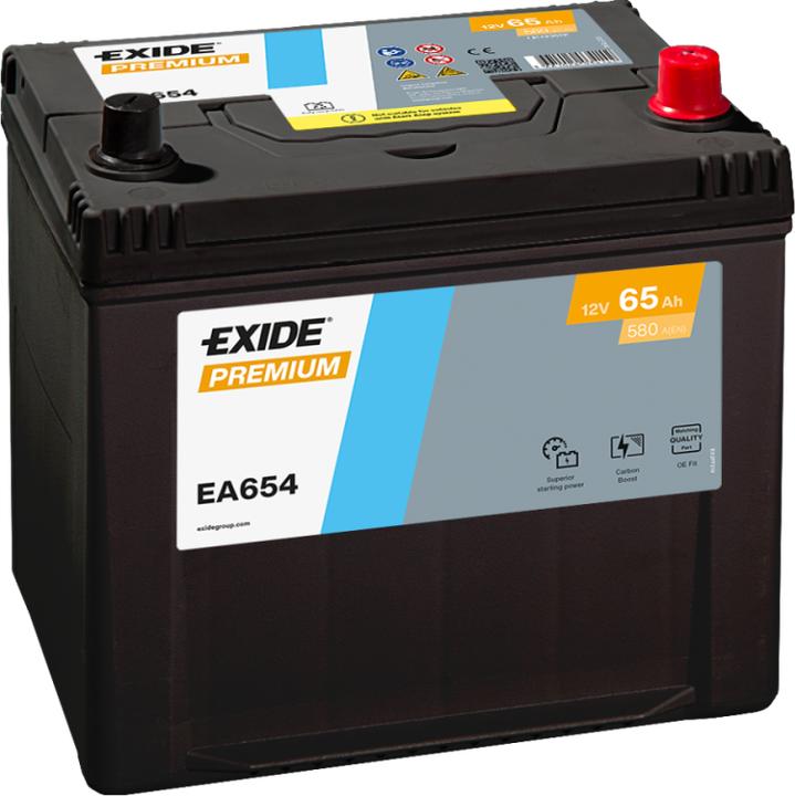 Exide Ea654 (12 V, 65 Ah, 580 A)