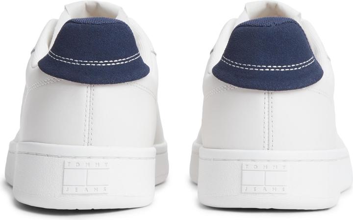 Actual product image Tommy Hilfiger White Polyurethane Men's Sneaker (41)