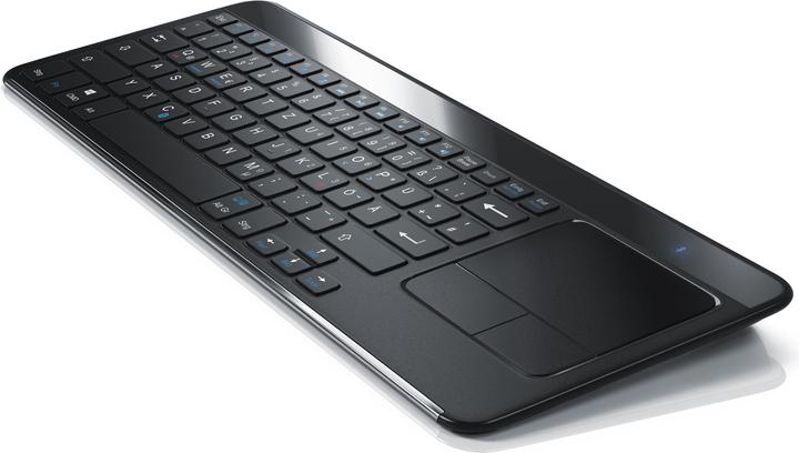 Actual product image Aplic Wireless Keyboard, Slim Bluetooth Keyboard with Touchpad & Multitouch Gesture Control (DE, Wireless)