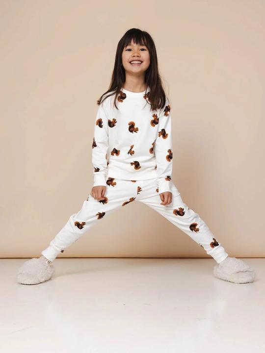 Produktbild Snurk Pullover Kinder Eichhörnchen (140)