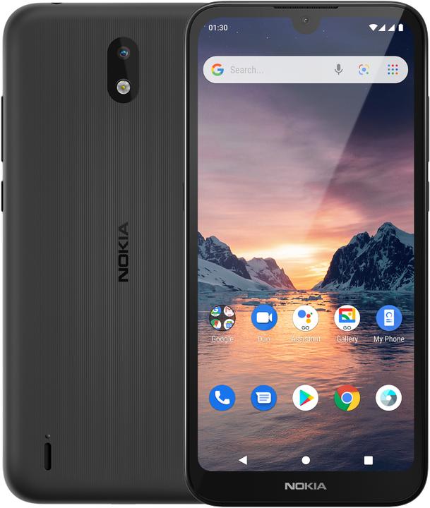 Produktbild Nokia 1.3 (16 GB, Charcoal, 5.71", Dual SIM, 4G)