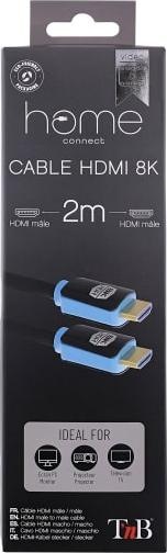 Produktbild T'nB TNB Câble HDMI 8K 2m (2 m, HDMI)