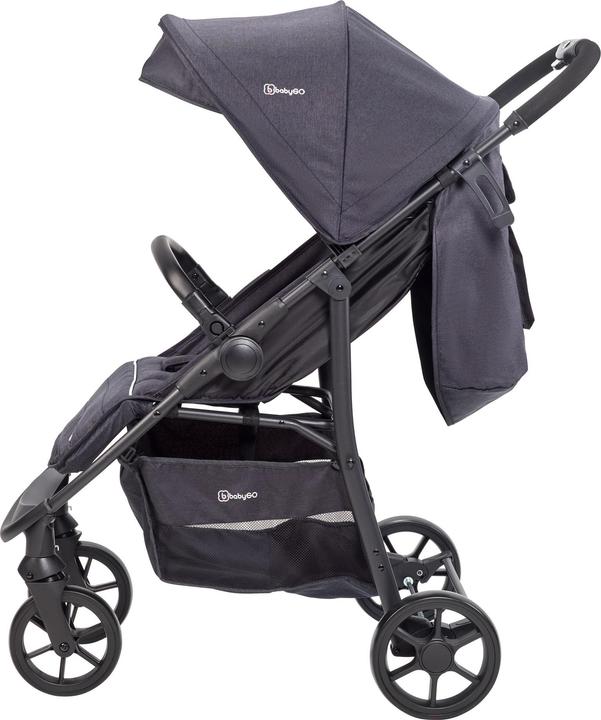 Actual product image BabyGo Style 3in1 - Combi pushchair - Zwart