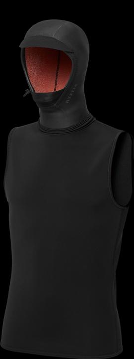 Image du produit Mystic Neoprene top with hood 3/2mm (3/2 mm, XL)