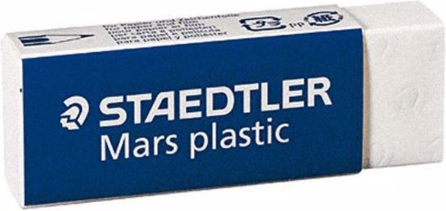 Actual product image Staedtler Eraser Mars plast