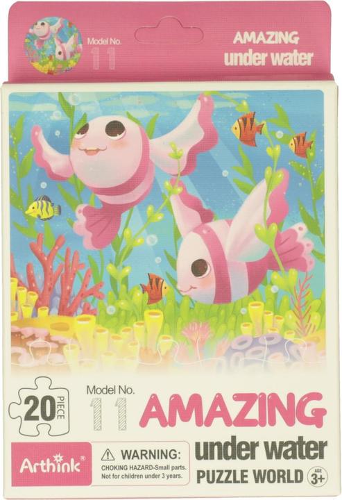 Immagine prodotto Mini puzzle mondo sommerso, 20 pezzi (20 pezzi)