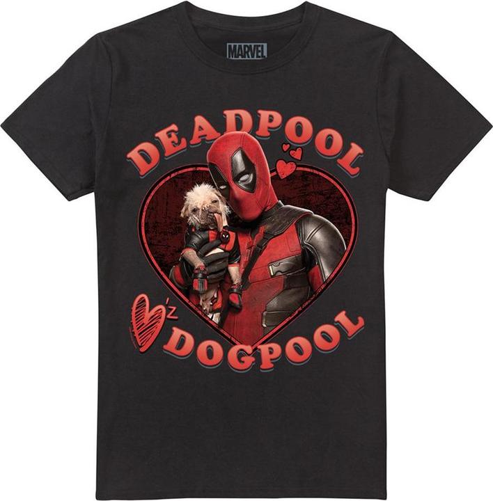 Produktbild Deadpool & Wolverine Wade Loves Dogpool TShirt (S)