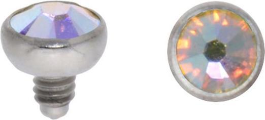 Image du produit Bijouteria Embout Dermal-Anchor (Cristallin, Titane)
