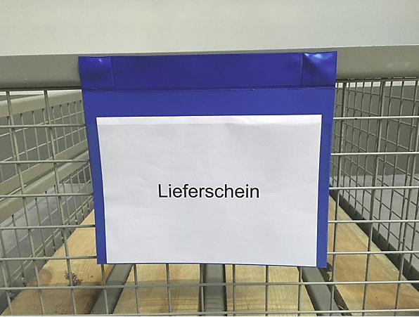 Actual product image kaiserkraft Neodymium magnetic pockets, VE 50 pcs. (A4, 25 pcs.)