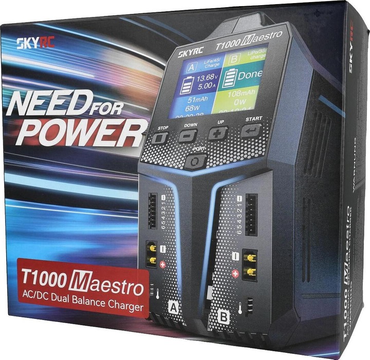Immagine prodotto SkyRC Charger T1000 Maestro