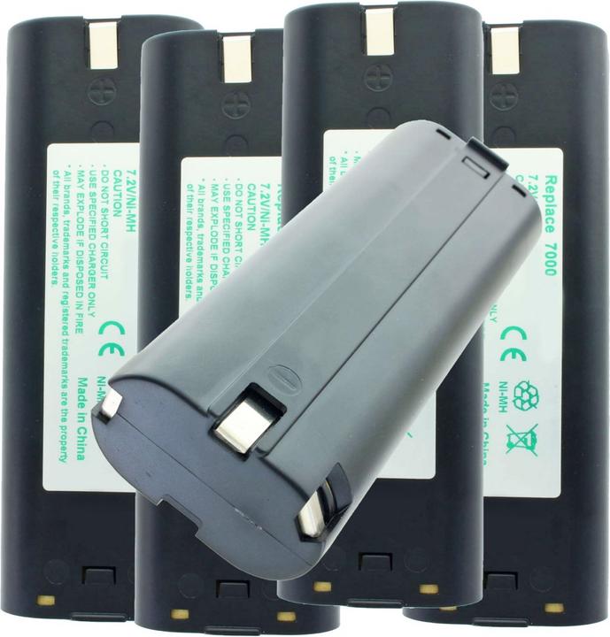 Image du produit Makita Accu 7000, 7001, 7002, 7033, paquet de 5 (7.2 V)